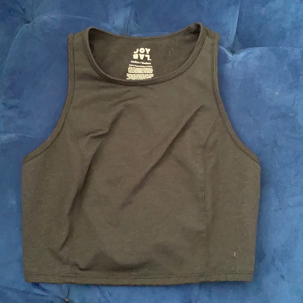 JOY LAB black medium sports bra. worn once!